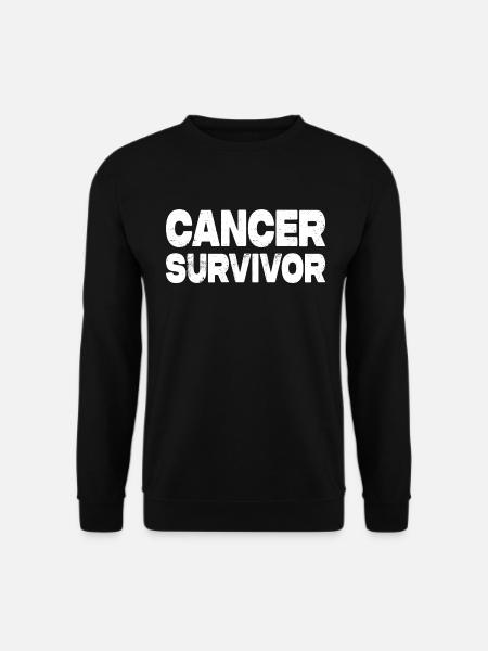 Cancer Survivor - Unisex Sweatshirt - black