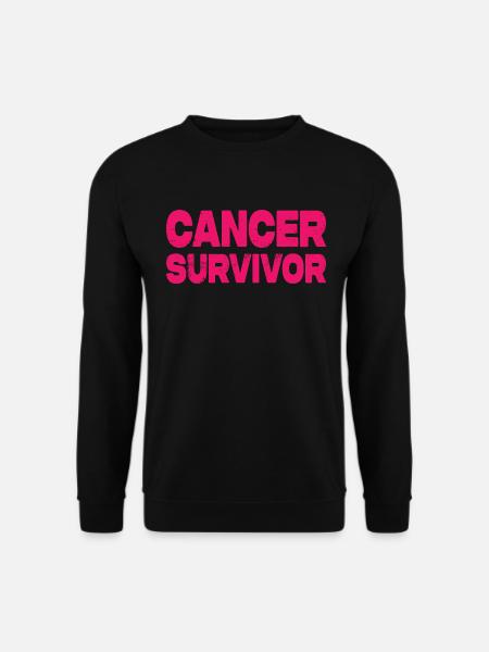 Cancer Survivor - Unisex Sweatshirt - black