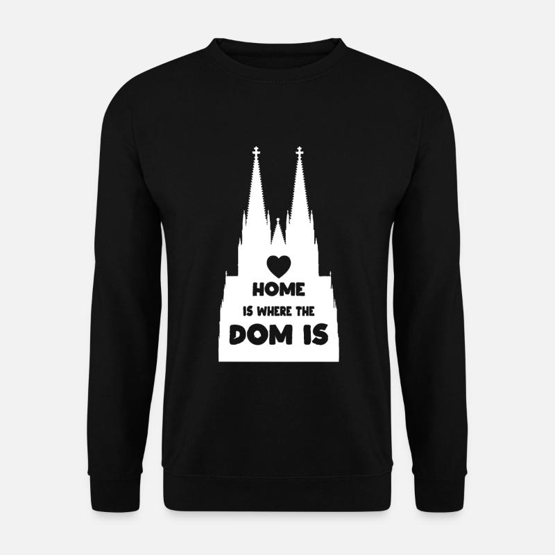 Kölner Dom - Unisex Pullover - Schwarz