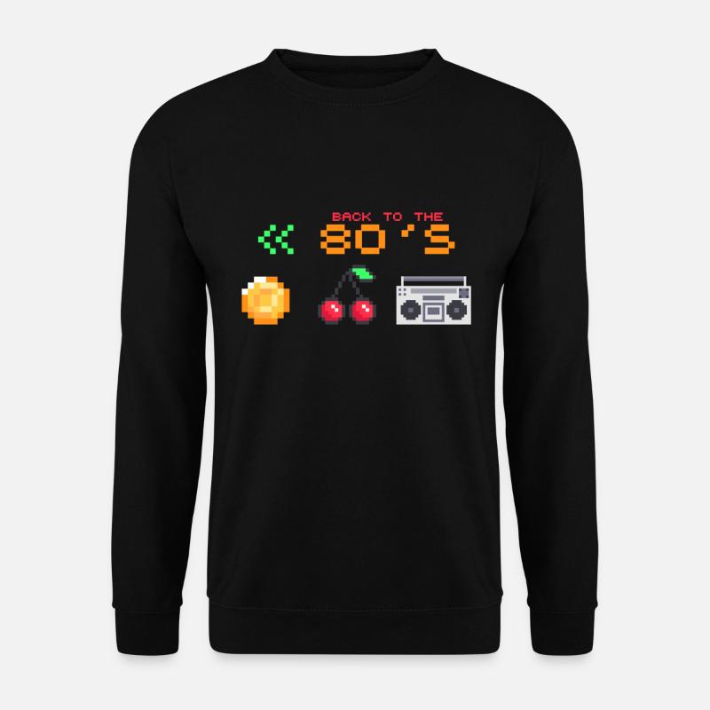 80s - Unisex Sweatshirt - black