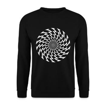 Spirale 23 - Unisex Pullover - Schwarz - Vorne - Alina (178cm) & Michal (187cm)