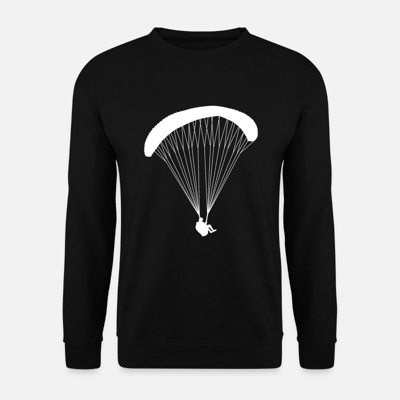 Gleitschirm - Unisex Pullover - Schwarz