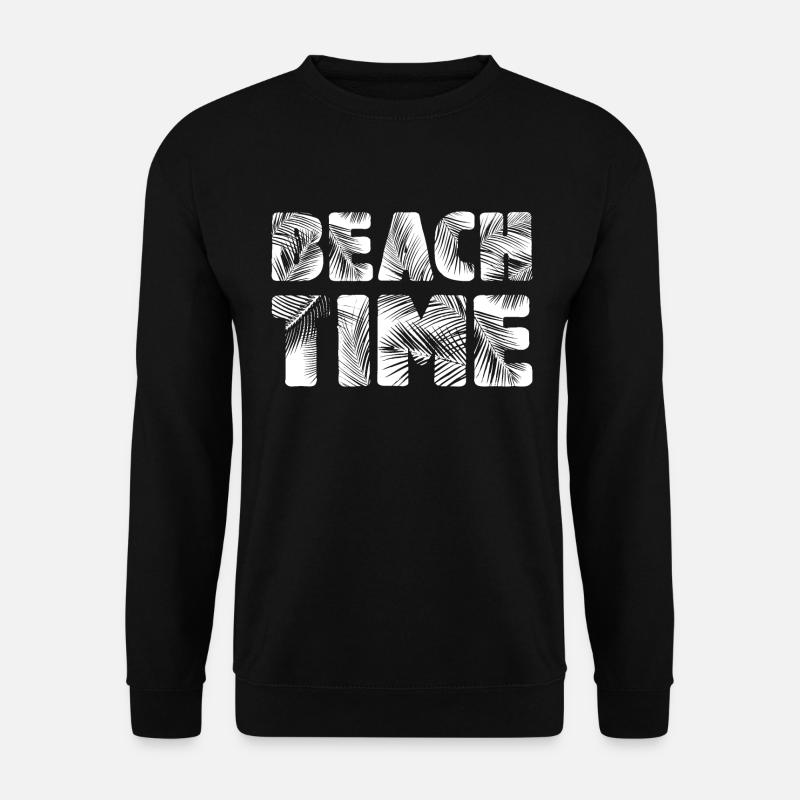 Beach Time - Unisex Sweatshirt - black