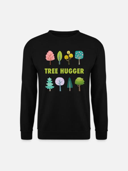 Tree hugger - Unisex Sweatshirt - black
