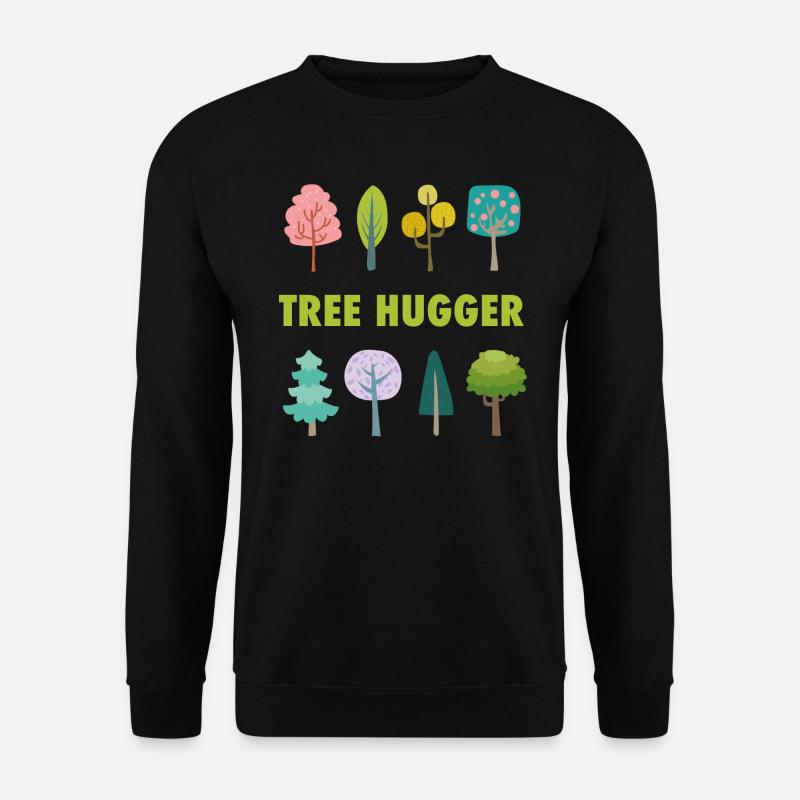 Tree hugger - Unisex Sweatshirt - black