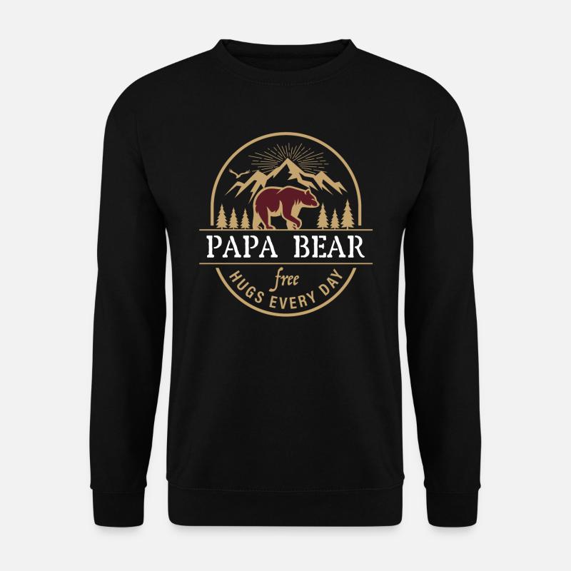 Free Daddy Bear - Unisex Sweatshirt - black