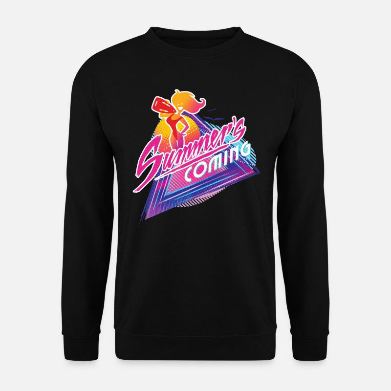 Baywatch Summer´s Coming - Unisex Sweatshirt - black