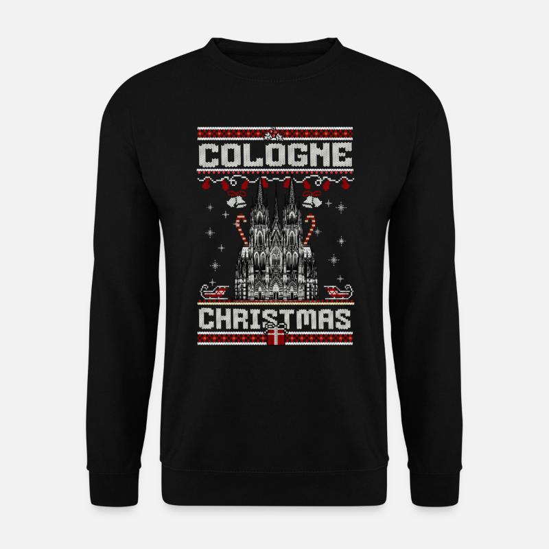Cologne Köln Kölle Christmas sweater - Unisex Pullover - Schwarz
