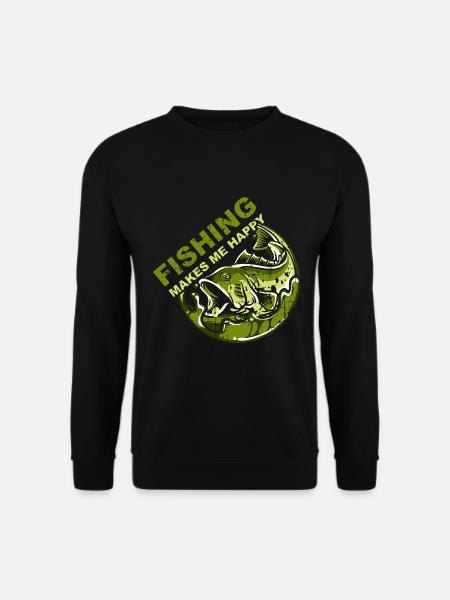 angler - Unisex Sweatshirt - black