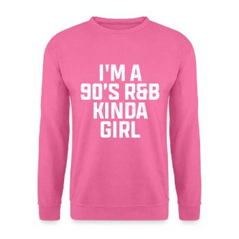 années quatre-vingt-dix - Sweat-shirt Unisexe - rose - Devant