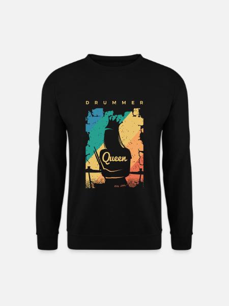 Drums Gift Drummer Percussion - Unisex Sweatshirt - black