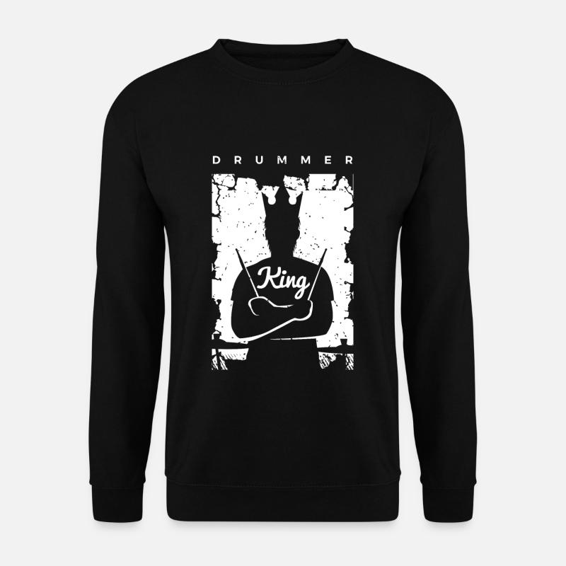 Drums Gift Drummer Percussion - Unisex Sweatshirt - black