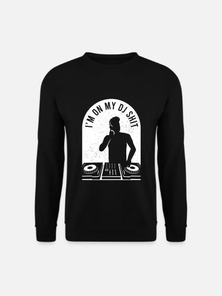 DJ Outfit für Deejays - Unisex Pullover - Schwarz