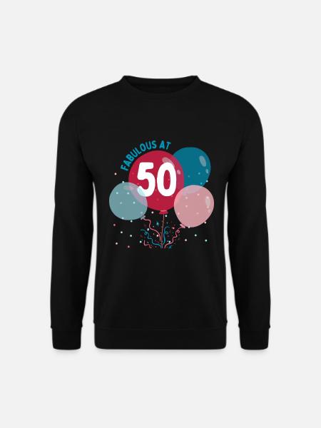Fabelhaft mit 50 - Unisex Pullover - Schwarz