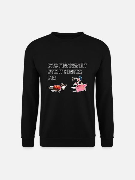 Finanzamt Lustig - Unisex Pullover - Schwarz