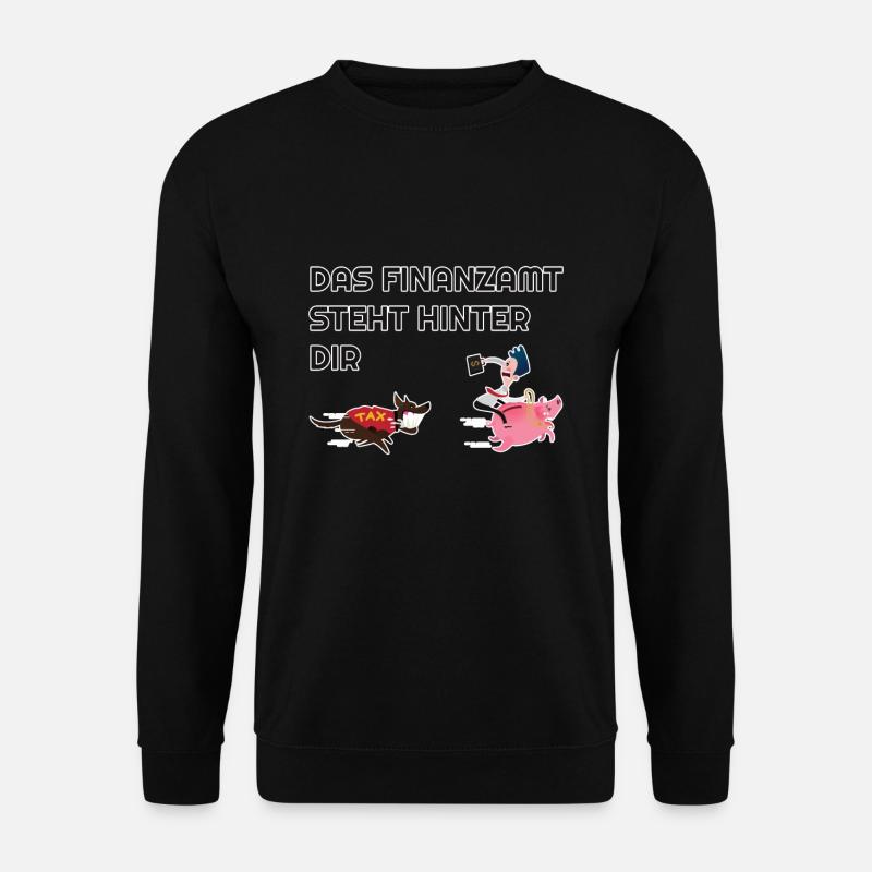 Finanzamt Lustig - Unisex Pullover - Schwarz