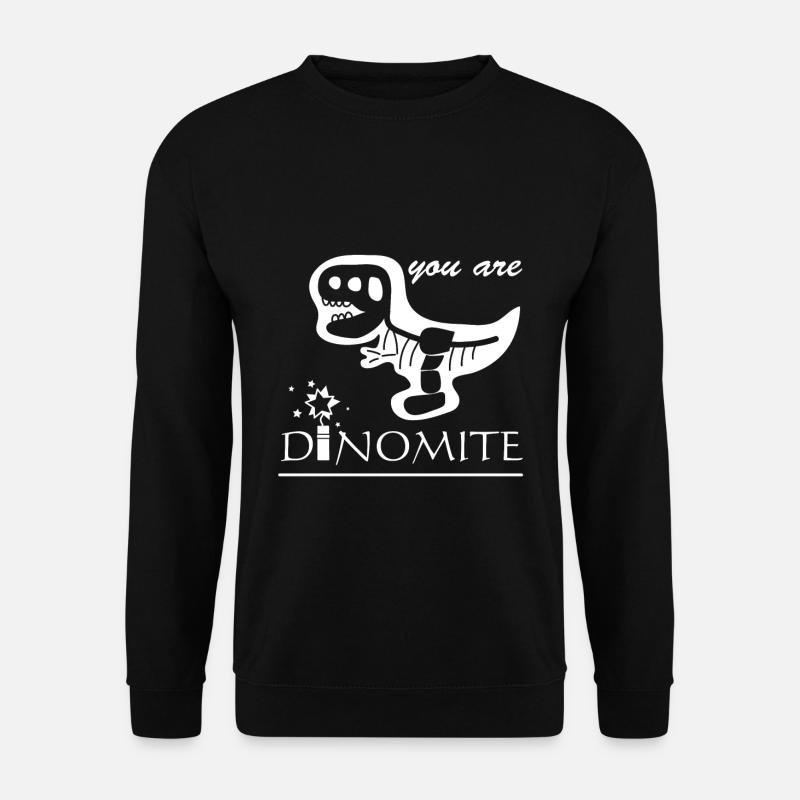 Dynamit Dino - Sweat-shirt Unisexe - noir
