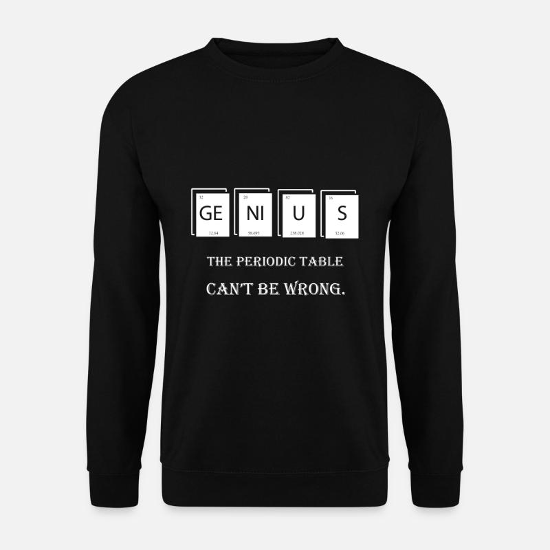 Genius - Unisex Sweatshirt - black
