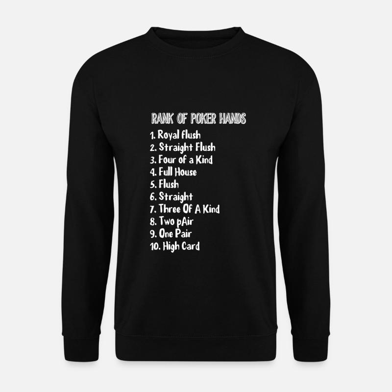 poker - Unisex Sweatshirt - black