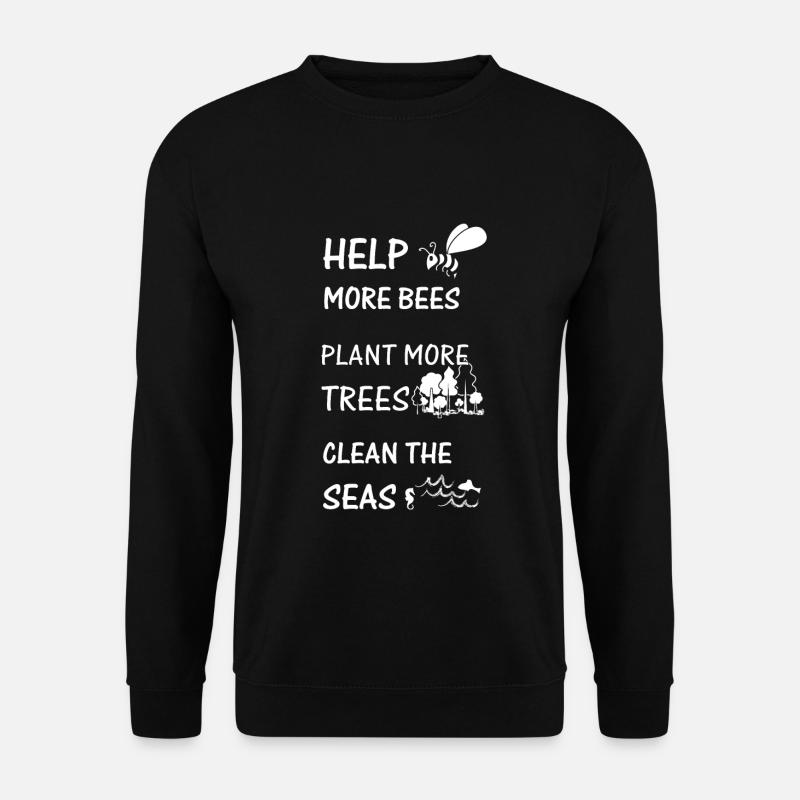 Environmental protection - Unisex Sweatshirt - black