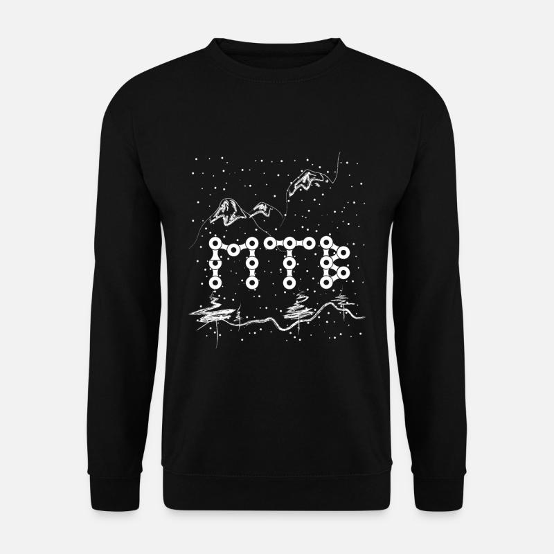 Mountain bike - Unisex Sweatshirt - black
