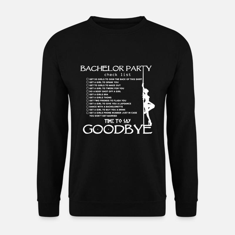 Junggesellenabschied - Unisex Pullover - Schwarz