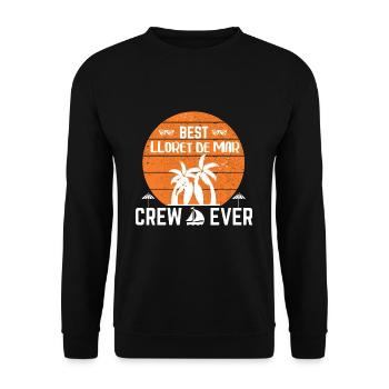 Lloret De Mar - Unisex Pullover - Schwarz - Vorne - Alina (178cm) & Michal (187cm)