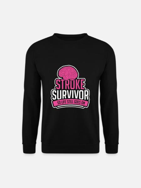 Stroke - Unisex Sweatshirt - black