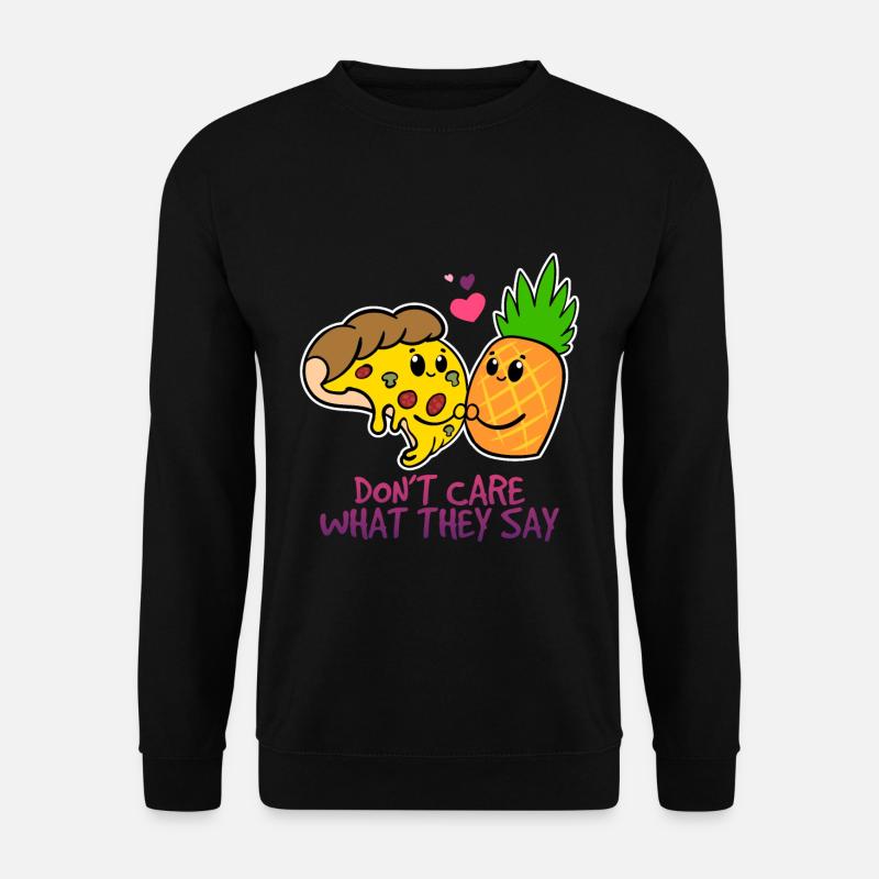 Pizza Hawaii - Unisex Sweatshirt - black