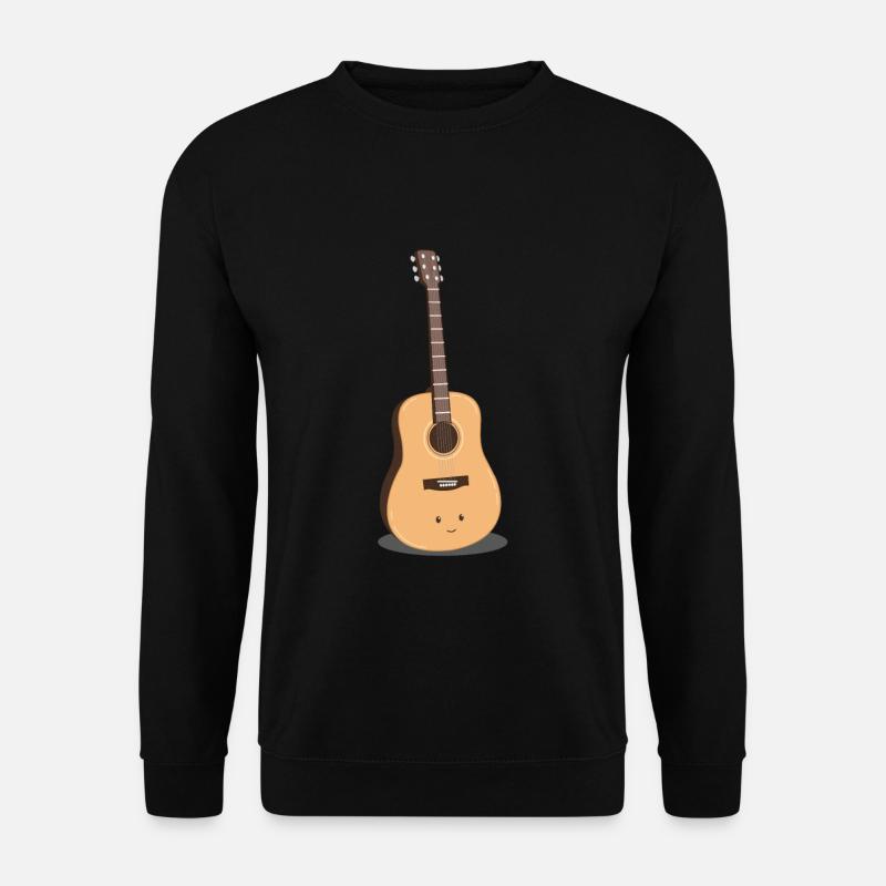 Gitarre - Unisex Pullover - Schwarz