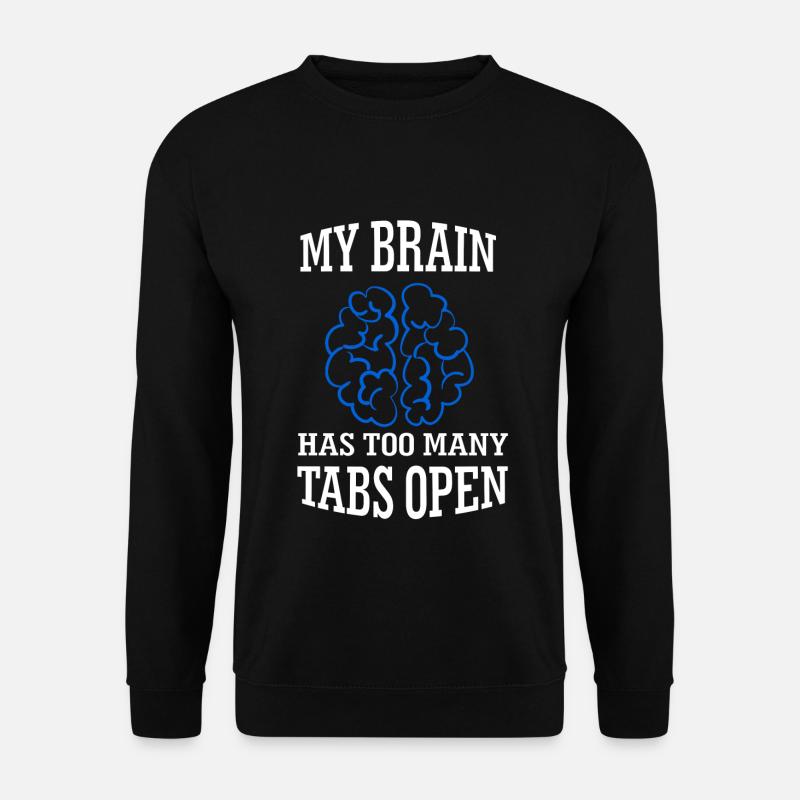 Internet Tabs - Unisex Sweatshirt - black