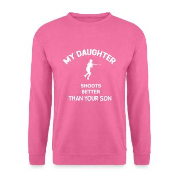 Jagd - Unisex Pullover - Pink - Vorne