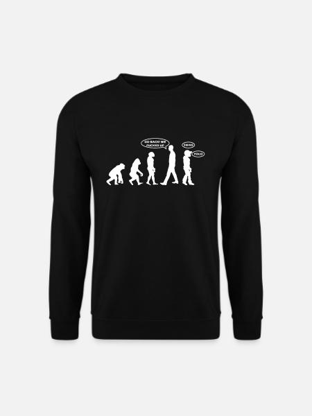 Evolution humaine - Sweat-shirt Unisexe - noir