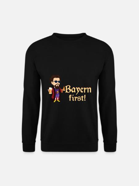 Bavière First King Ludwig - Sweat-shirt Unisexe - noir
