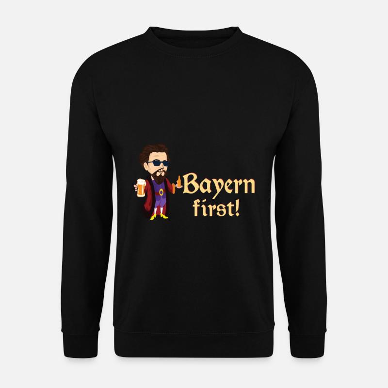 Bayern First König Ludwig - Unisex Pullover - Schwarz