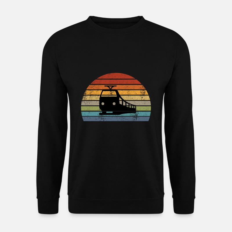 Züge - Unisex Pullover - Schwarz