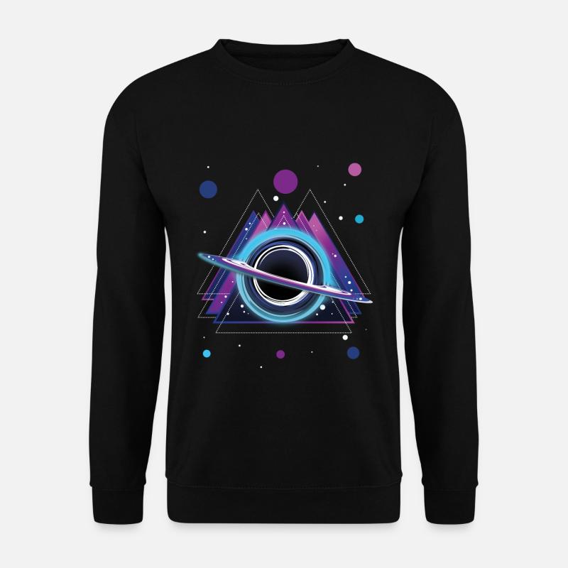 Schwarzes Loch - Unisex Pullover - Schwarz