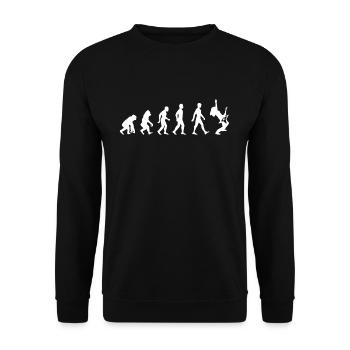 Rock'n'Roll - Unisex Pullover - Schwarz - Vorne - Alina (178cm) & Michal (187cm)