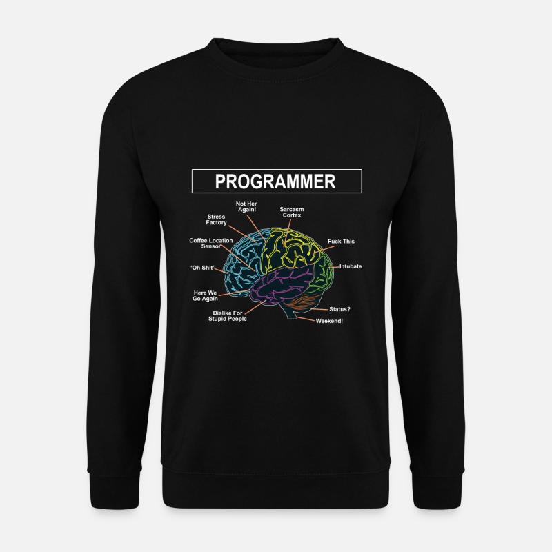 Programmeurs - Sweat-shirt Unisexe - noir