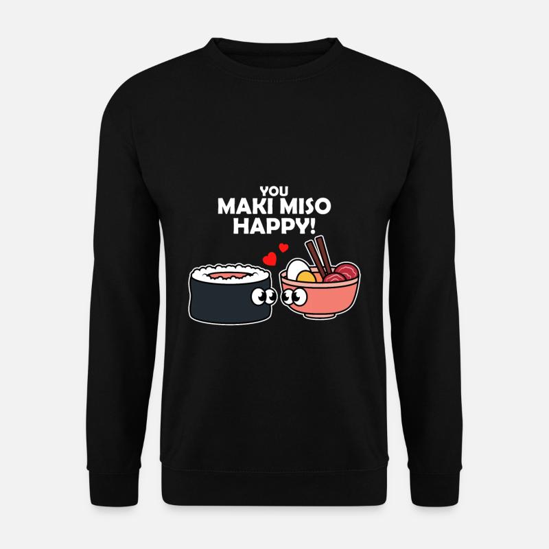Miso - Unisex Pullover - Schwarz