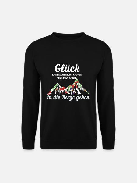 Glück Kann Man Nicht Kaufen - Unisex Pullover - Schwarz