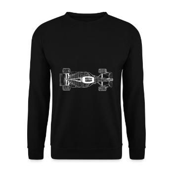 Formule Auto Motorsport - Sweat-shirt Unisexe - noir - Devant - Alina (178cm) & Michal (187cm)