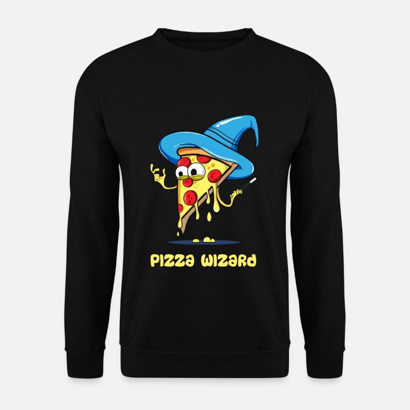 Assistant de pizza - Sweat-shirt Unisexe - noir