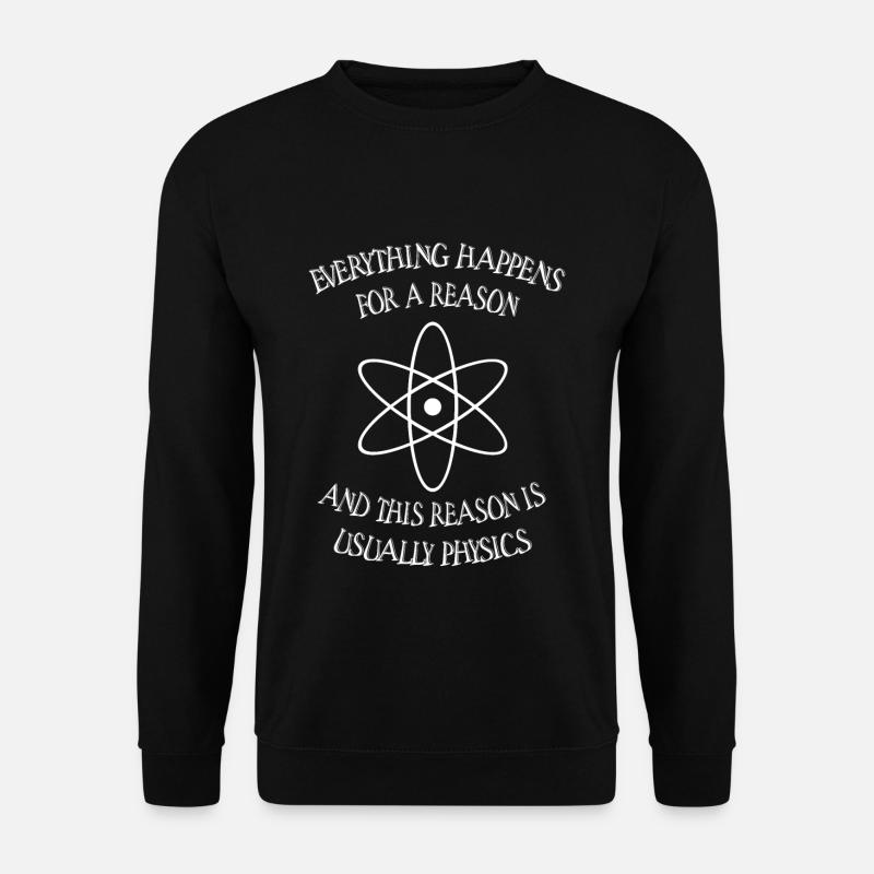 Physics Basic Funny - Unisex Sweatshirt - black
