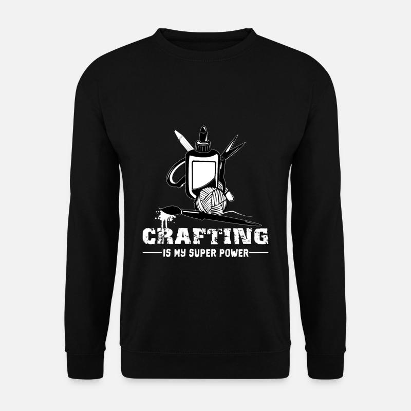 Basteln - Unisex Pullover - Schwarz