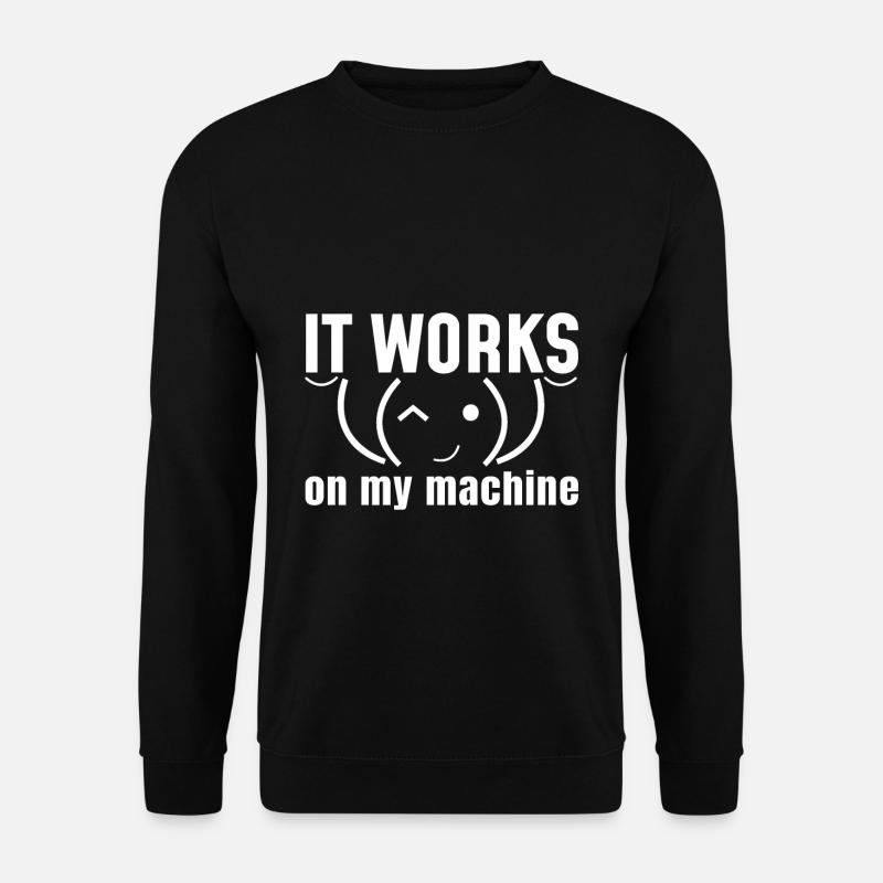 Computer Lustig - Unisex Pullover - Schwarz