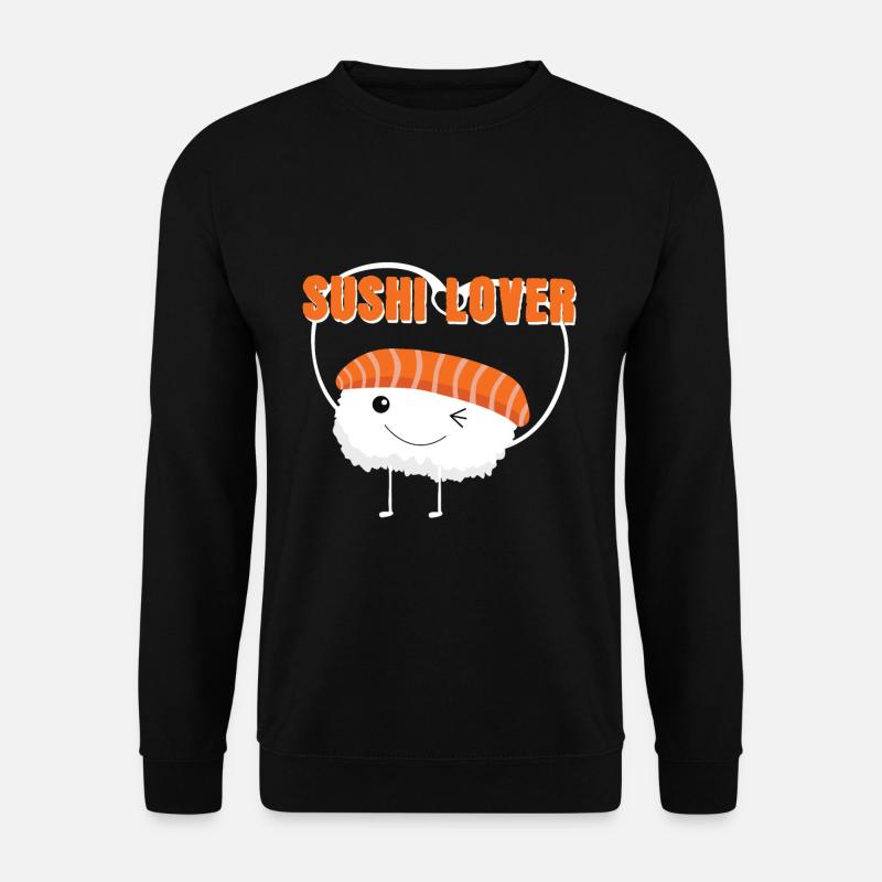 Sushi Lover - Unisex Pullover - Schwarz
