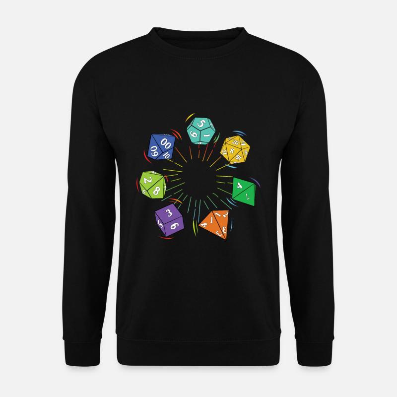 Pen & Paper Spiel - Unisex Pullover - Schwarz