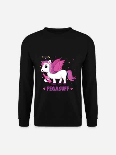 Pegasuff - Unisex Sweatshirt - black