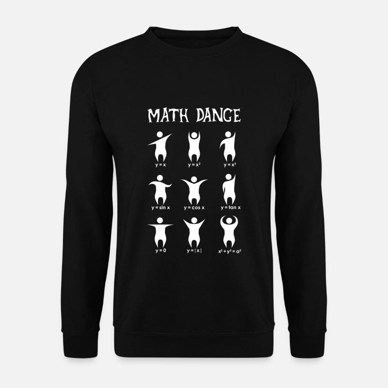 Mathe Tanz - Unisex Pullover - Schwarz
